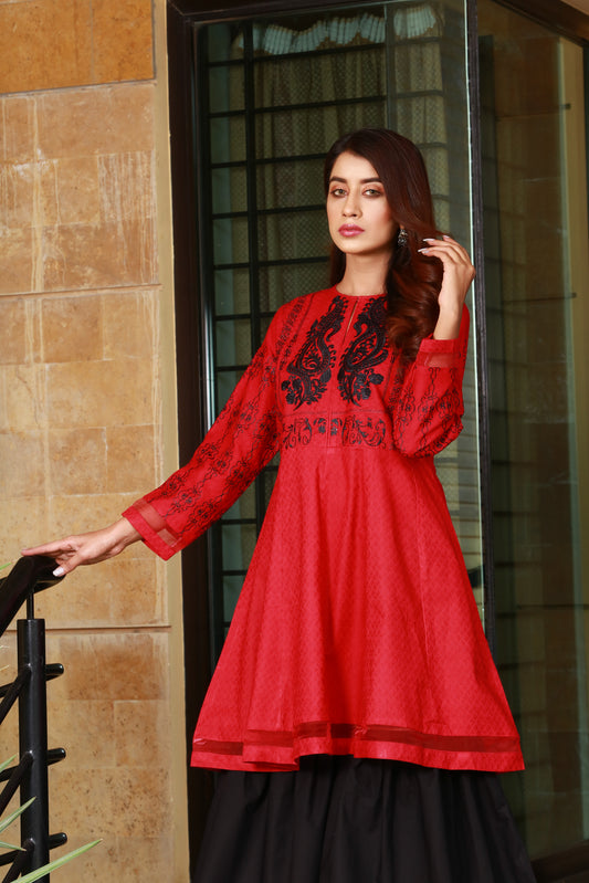 Rose - Embroidered Frock