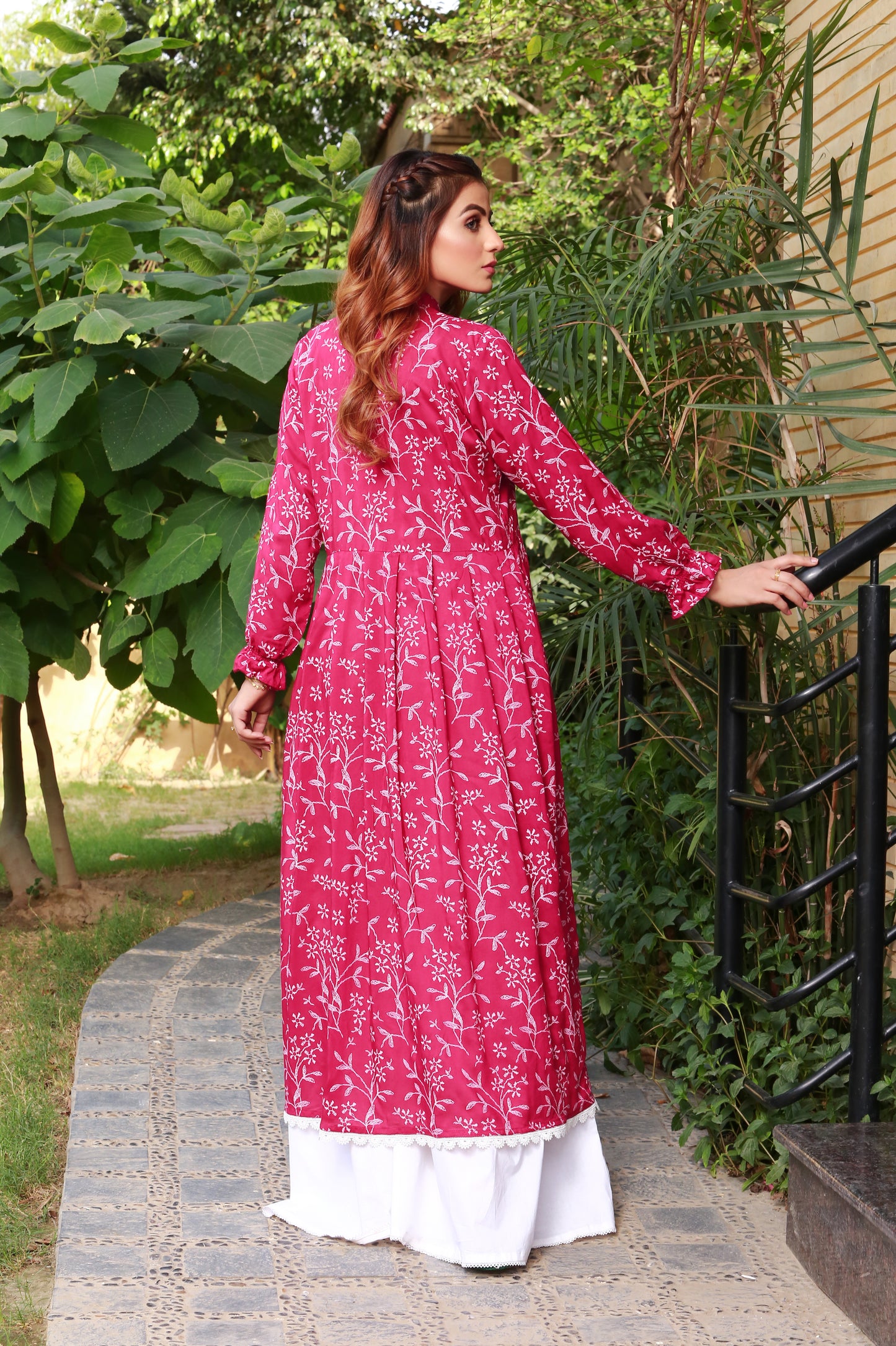 Pink Blossom - Long Frock