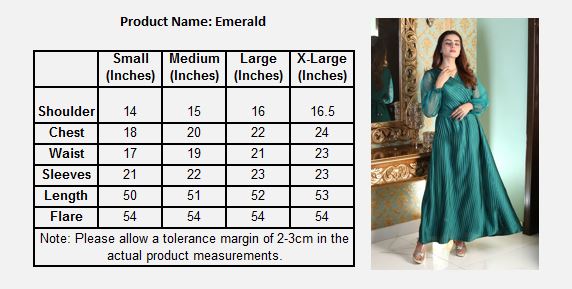 Emerald - Pleated Silk Long Dress